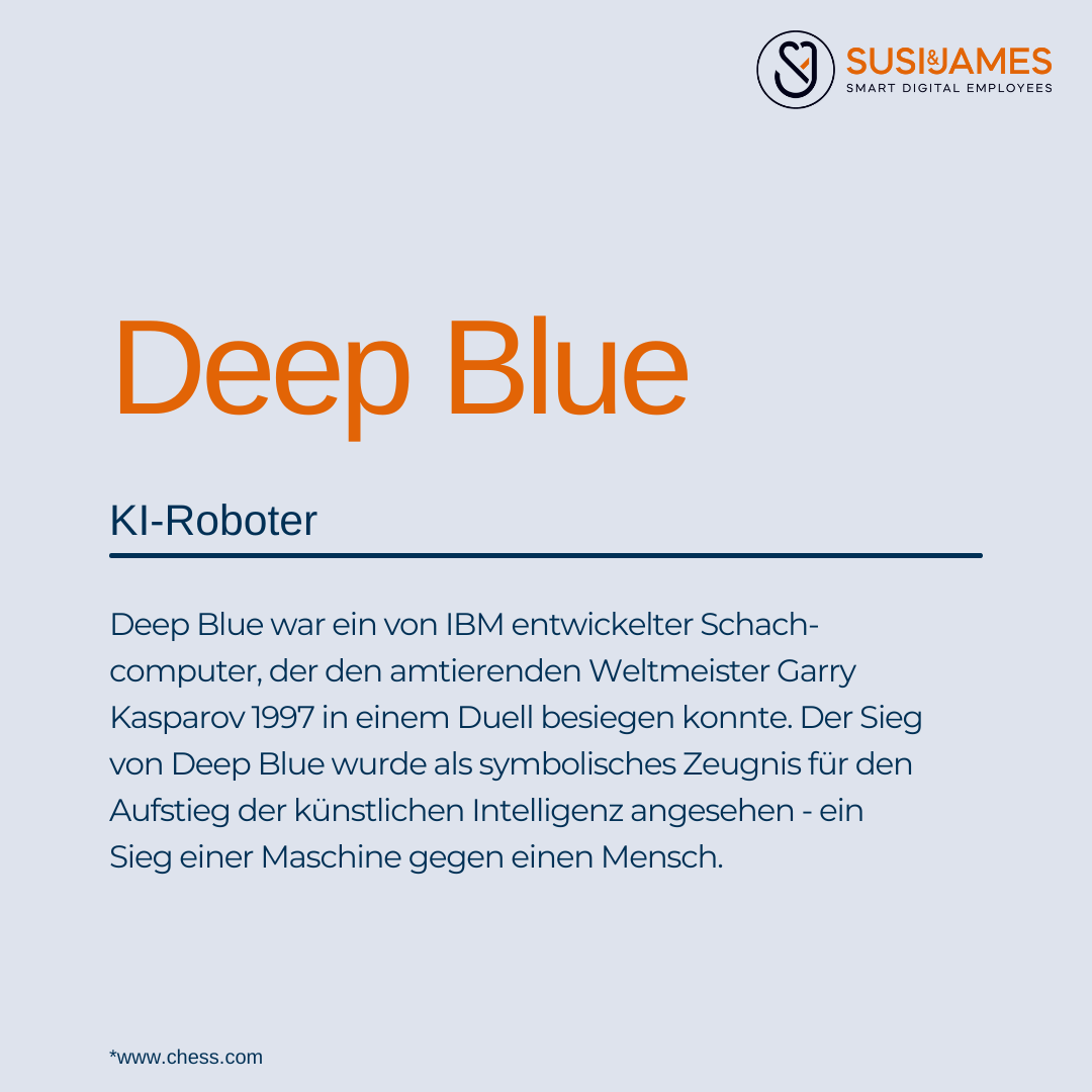 DEEP BLUE DEFEATED GARRY KASPAROV IN CHESS, by Society of AI